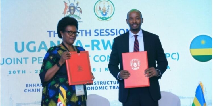 Rwanda, Uganda sign four cooperation deal ls at Kampala talks