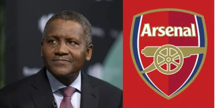Why I decided against buying Arsenal’ – Aliko Dangote