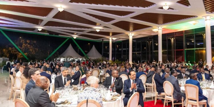 State House banquet: What visiting Heads of State were served at Africa-France Summit dinner