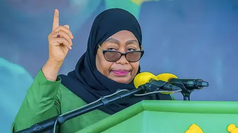 Tanzania President Samia Suluhu Hassan