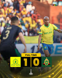Sundowns defeat AS FAR in CAF Champions League final first-leg