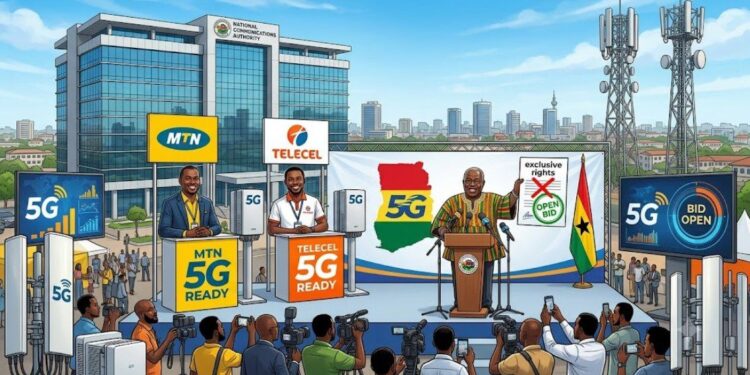 MTN, Telecel prepare to battle for Ghana's 5G licences after billionaire Ambani deal ends