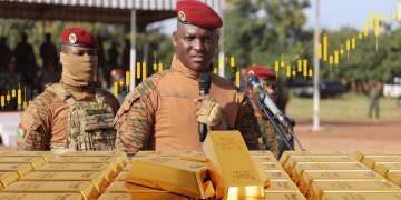 Burkina Faso records over $6 billion worth of gold through official channels in six months