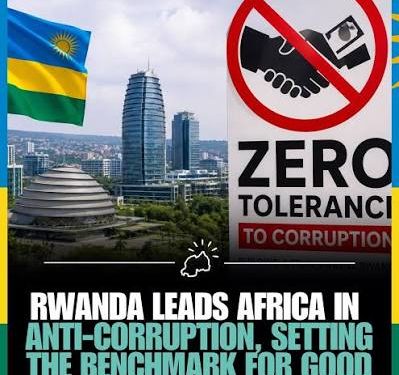 Rwanda sets benchmark for governance and transparency in Africa