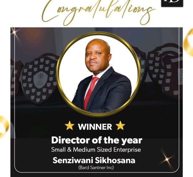 Bard Santner CEO Senziwani Sikhosana named 2026 Director of the Year in SME category